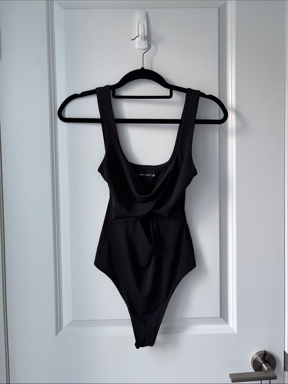 Abercrombie and Fitch Black Cut Out Bodysuit